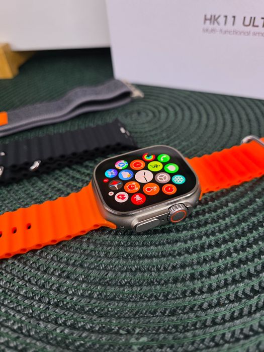Smartwatch idealny na prezent HK Ultra3, AMOLED 2,12”  NOWY