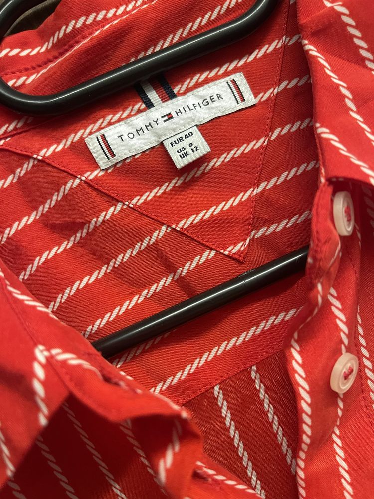 Tommy Hilfiger koszula w paski rozm L