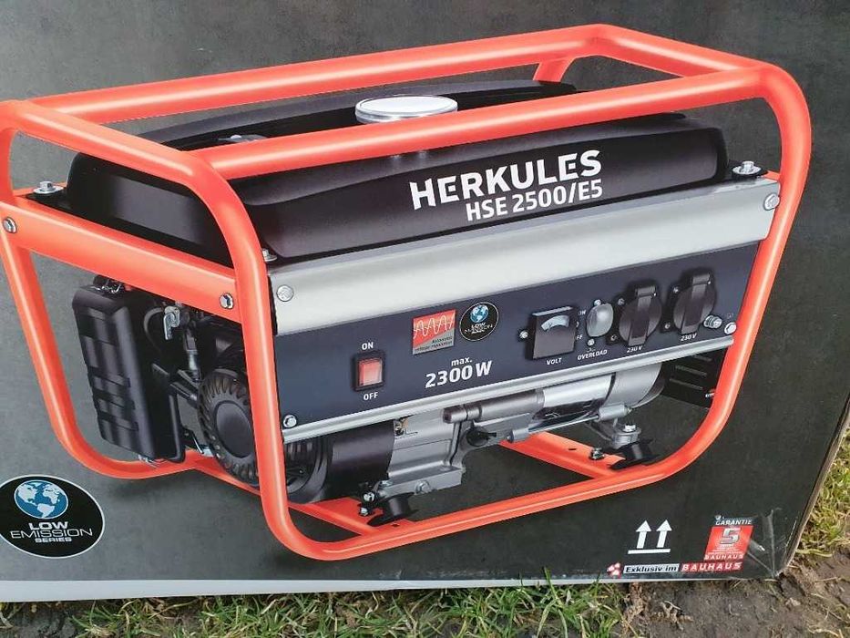 Генератор Hercules HSE 2500/E5 2300W, з НІМЕЧЧИНИ. МІДНА ОБМОТКА