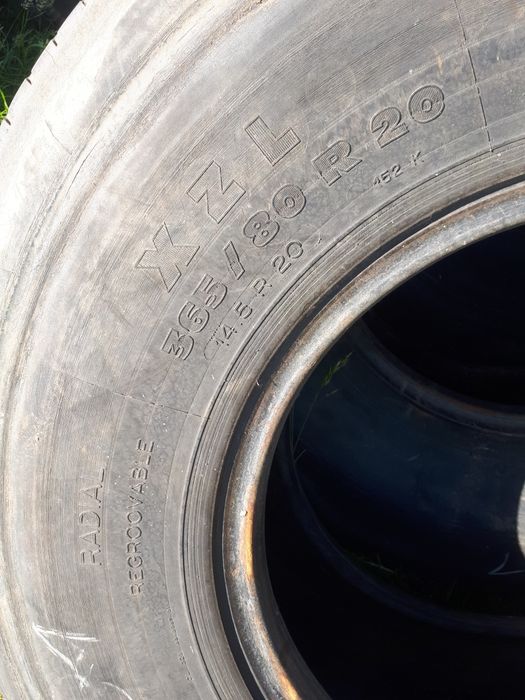 11sztuk opony MICHELIN CONTINENTAL 365/80 R - 20 (14.5 20)