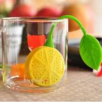 Zaparzacz silikonowy cytryna cytrynka do herbaty ziół