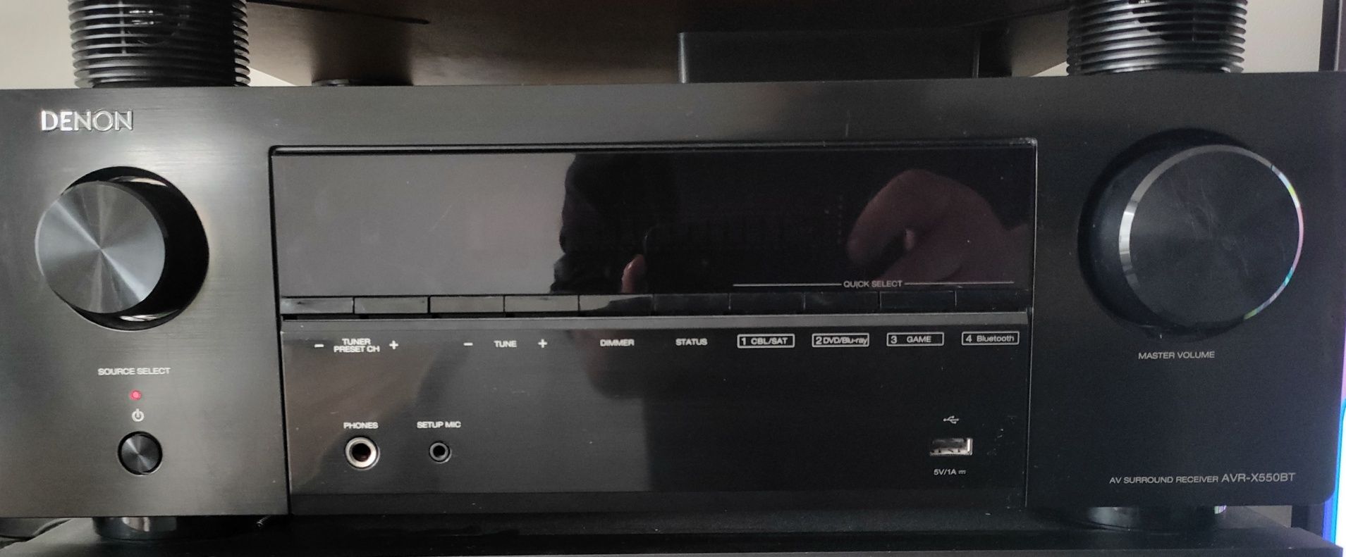 Denon AVR-x550bt amplituner kina domowego 5.2