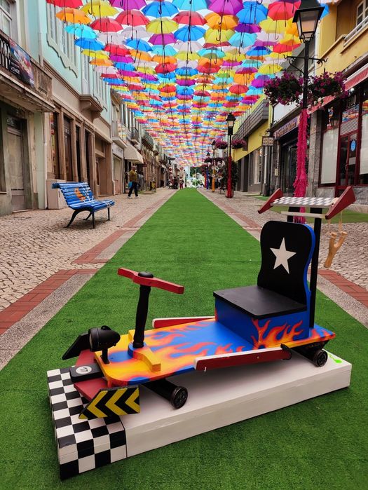 Montra de Loja - Carro de Rolamentos