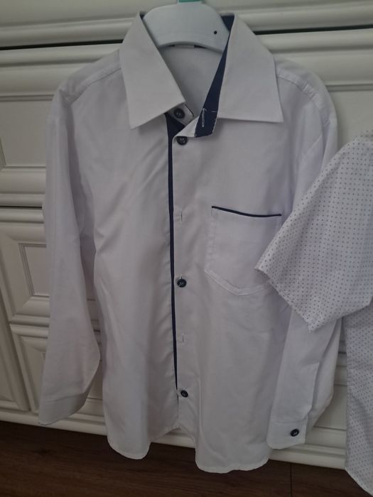 Koszule chłopięce roz.122 i128