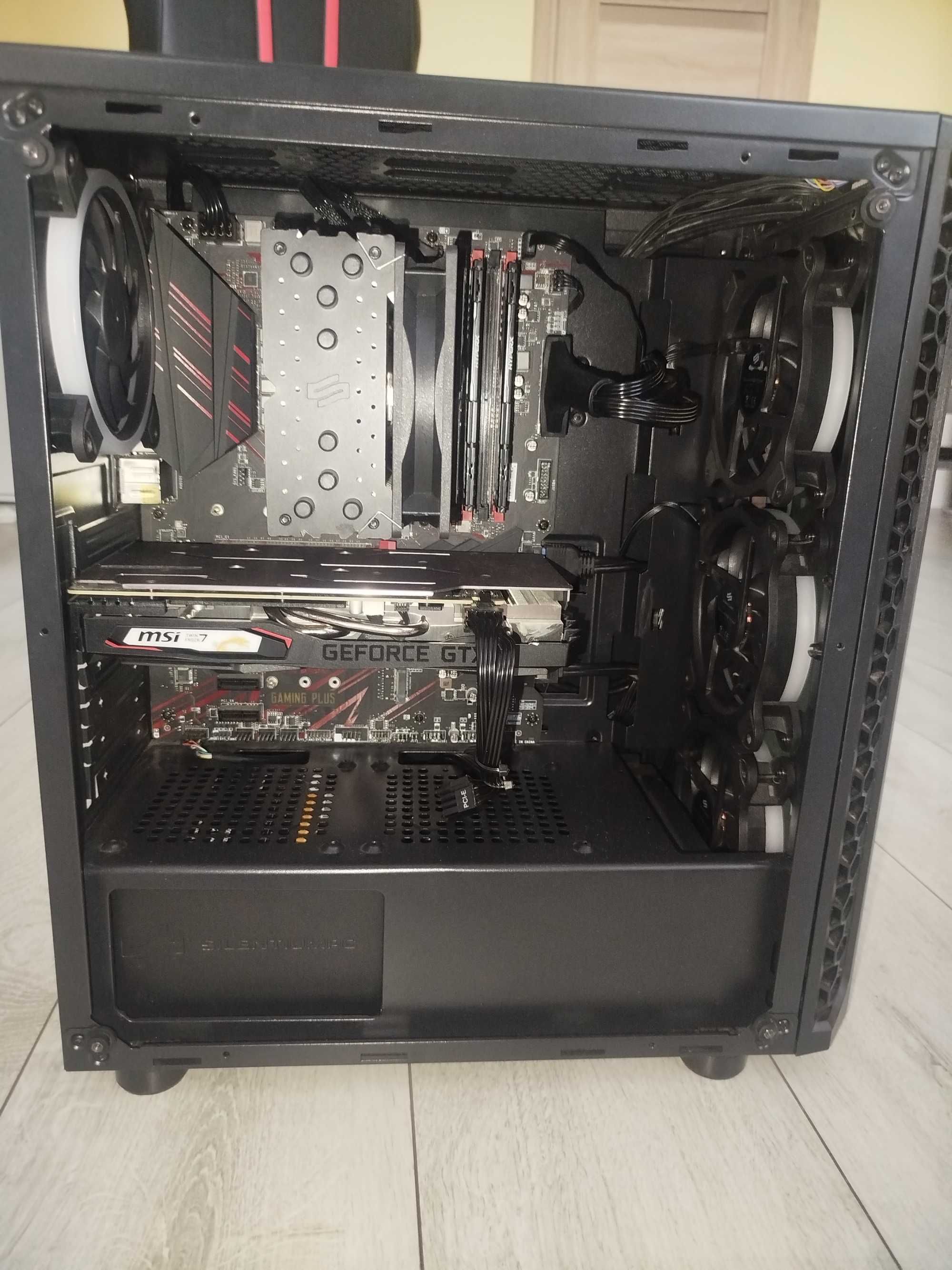 Sprzedam komputer i5-9600 KF i MSI GTX 1660 TI gaming x
