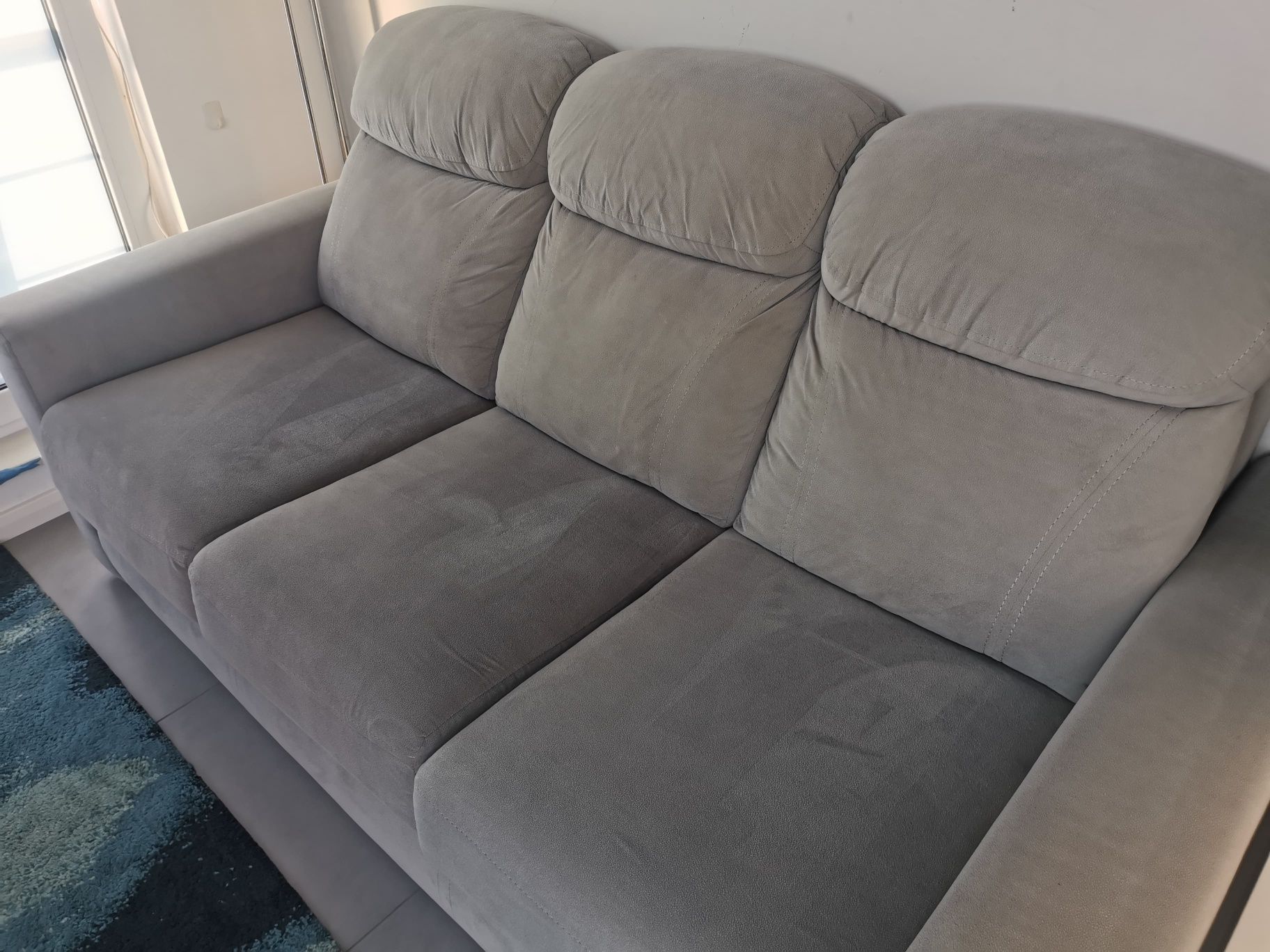 Sofa 3 osobowa wypoczynkowa na relaks rozkładana funkcja spania