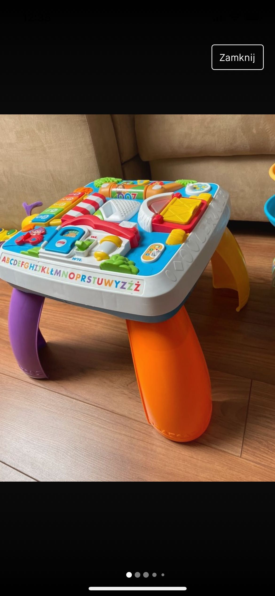 Stolik edukacyjny fisher price