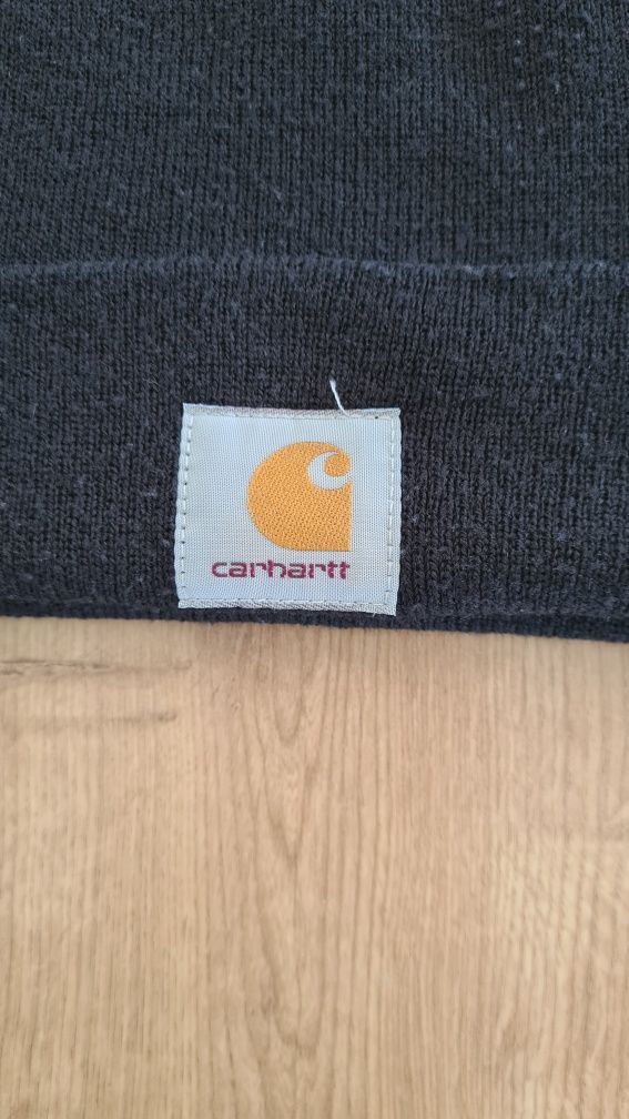 Czapka Carhartt. Czarna. Drip skate baggy y2k drill Chief keef