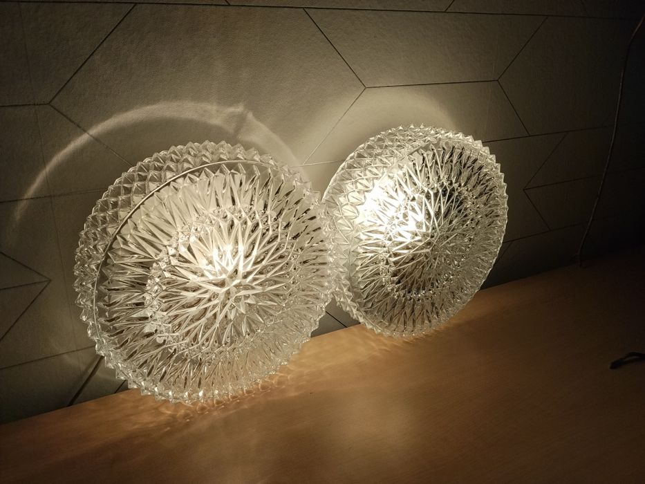 Plafon, plafoniera z czasów PRL