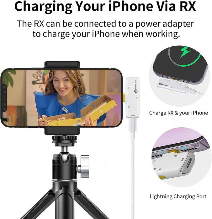 Бездротовий петличний мікрофон Hollyland Lark C1