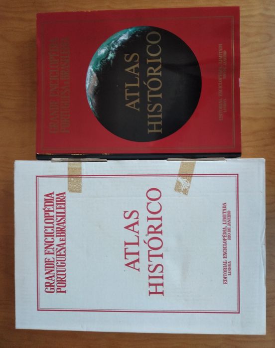 Atlas Histórico - livro novo caixa original - direção Veríssimo Serrão