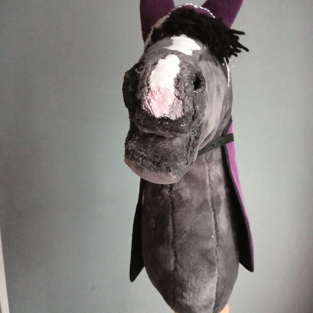 Hobby horse szary A4