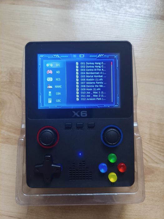 Mini konsola retro X6 do gier , przenośna