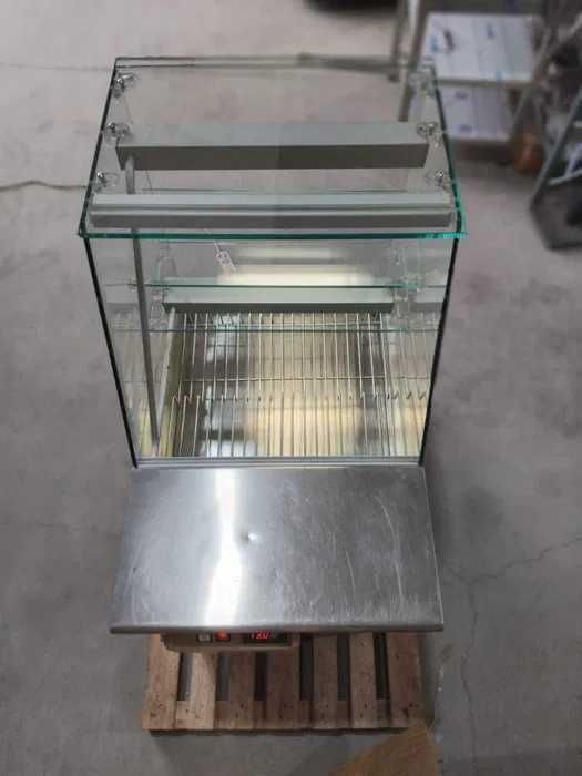 Vitrine refrigerada com 2 prateleiras em vidro - SEMI-NOVA