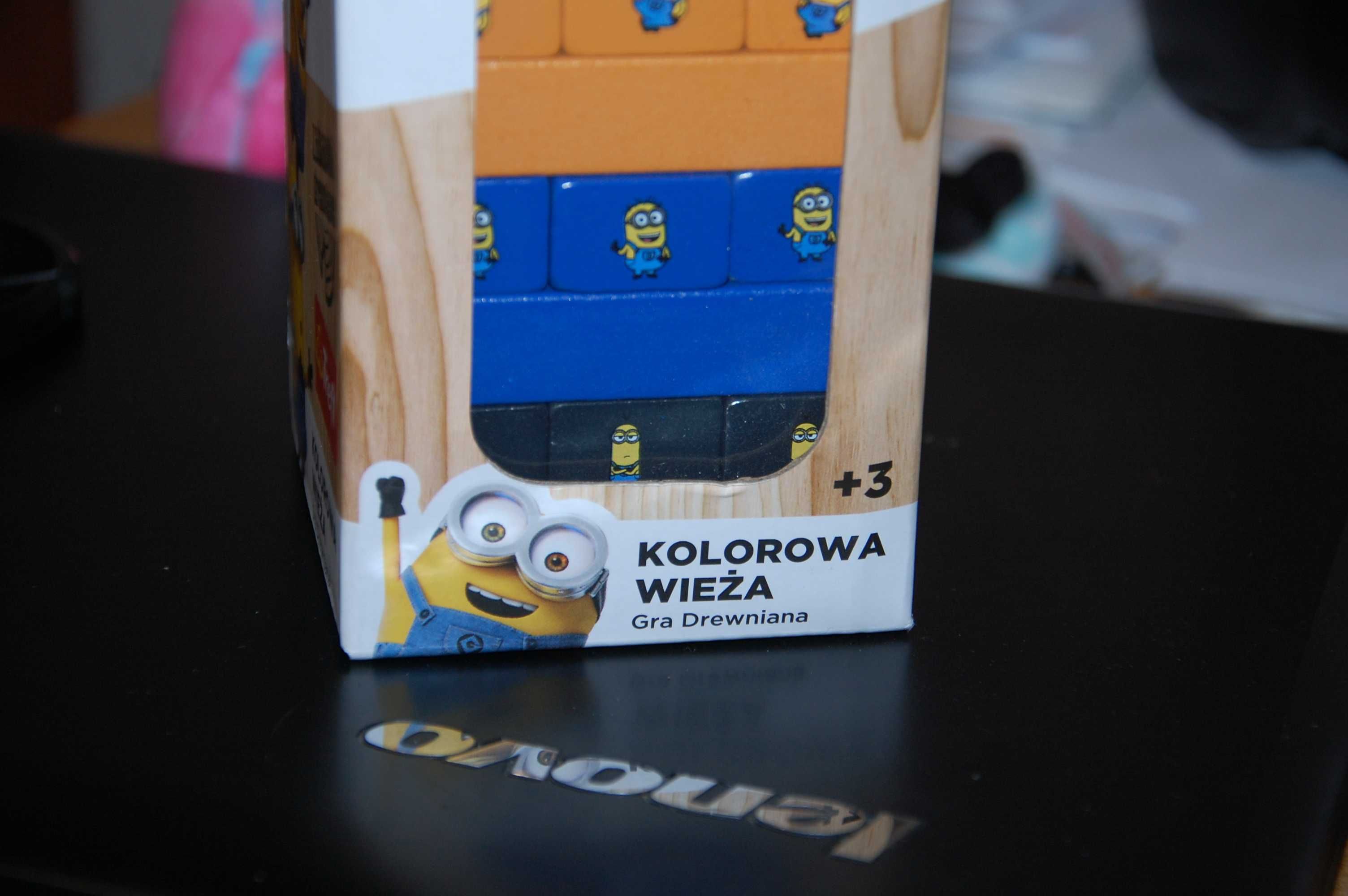 nowa gra dla dzieci MINIONKI kolorowa wieza