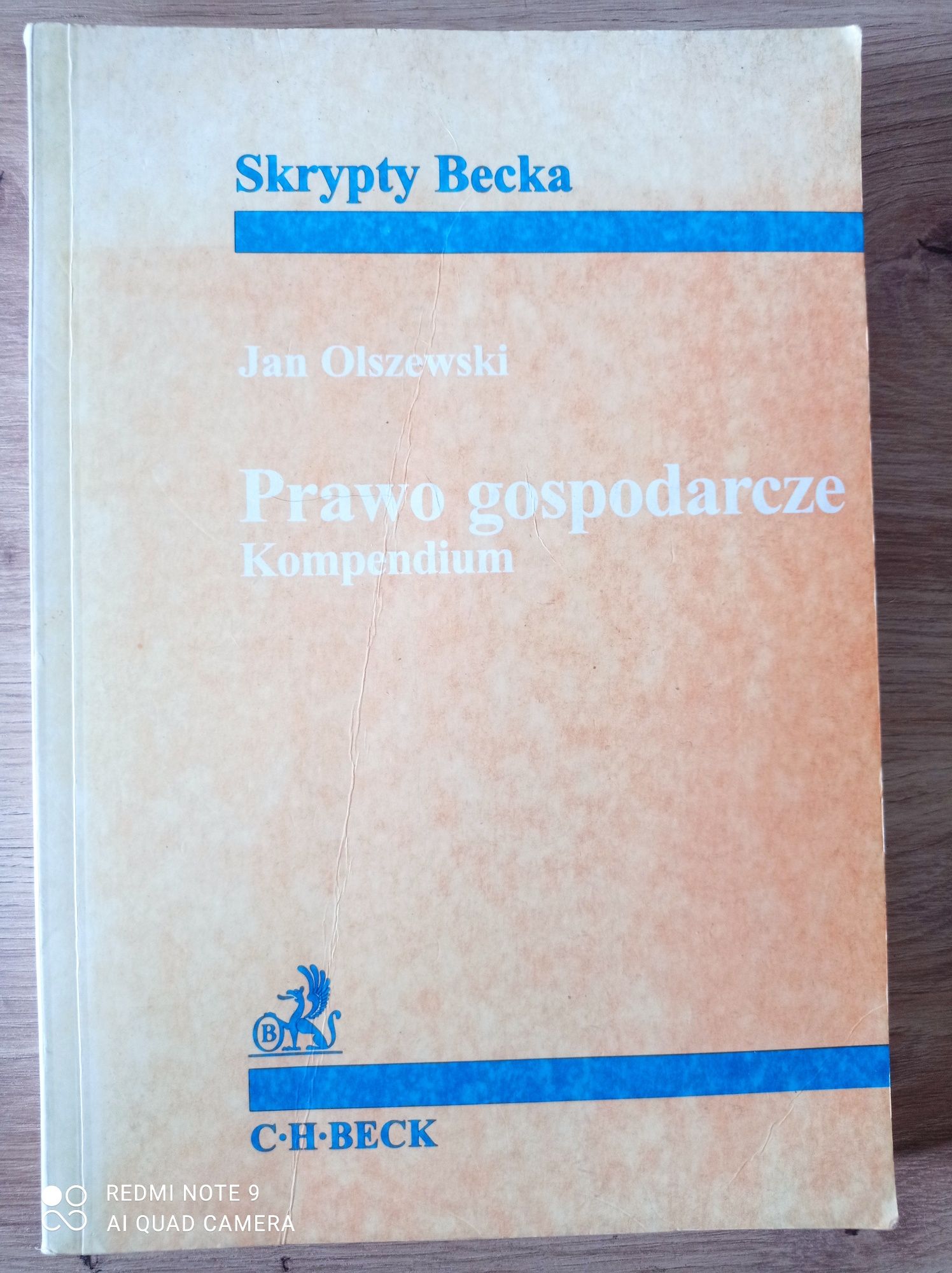 Prawo gospodarcze kompendium Beck Jan Olszewski
