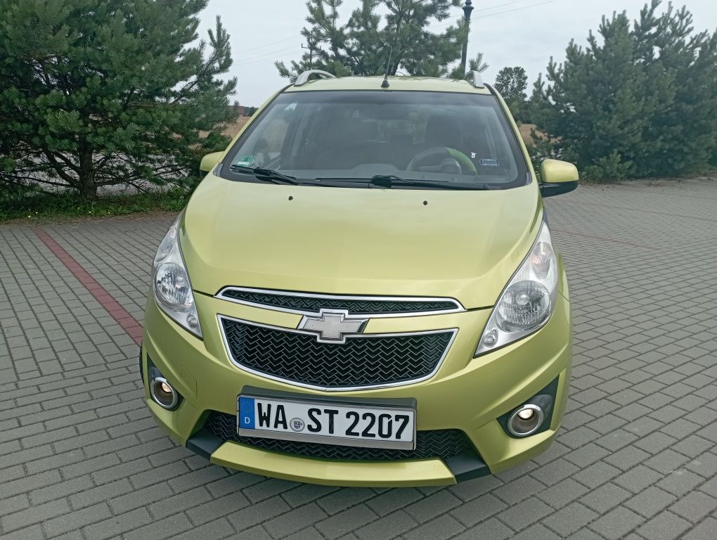 Śliczny Chevrolet Spark LT Alu Klima Przeb.104 Tyś Bezwypadkowy.