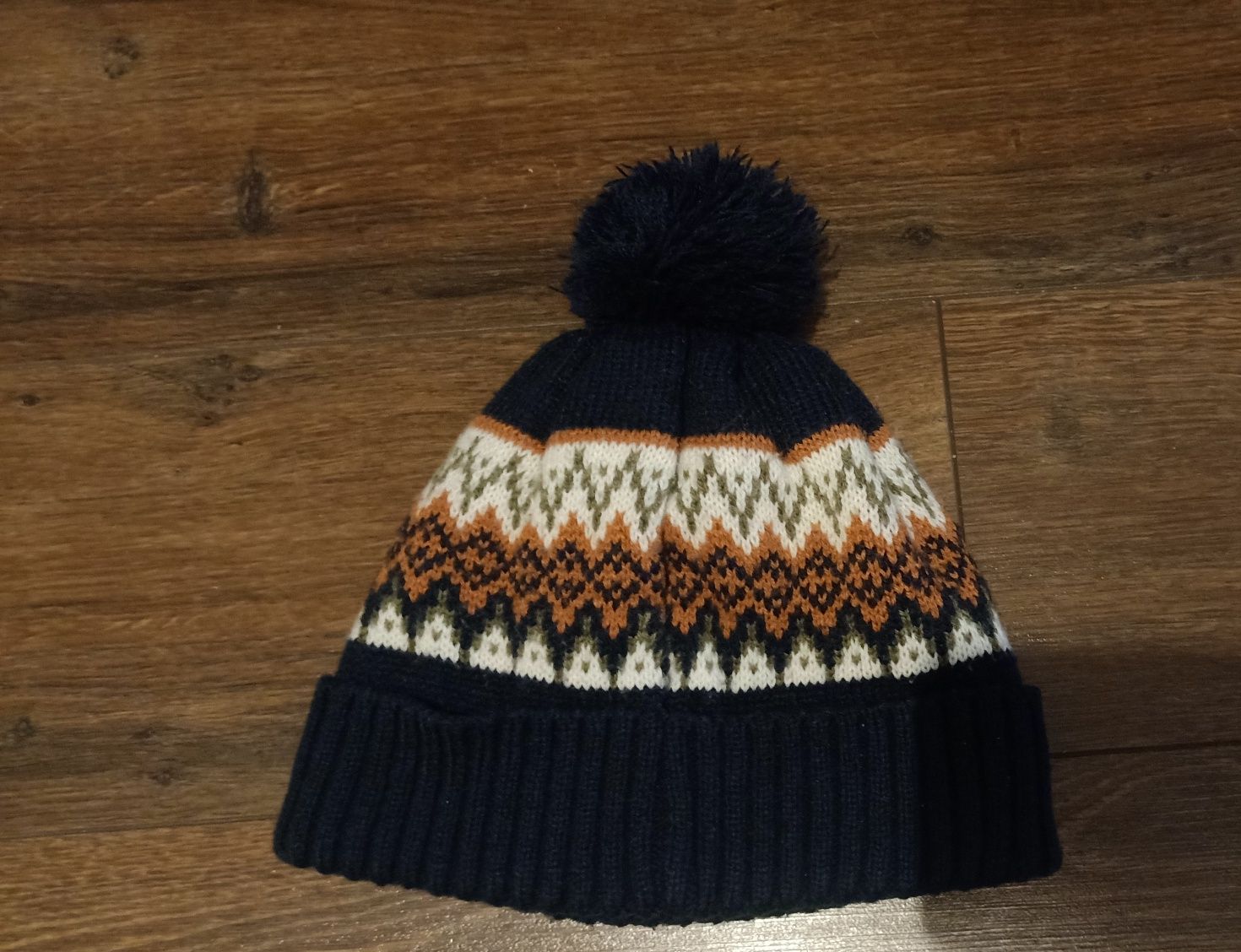 Ciepła czapka zimowa 48-50 cm,  rozmiar 104
