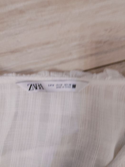 Dwie białe bluzki ZARA M