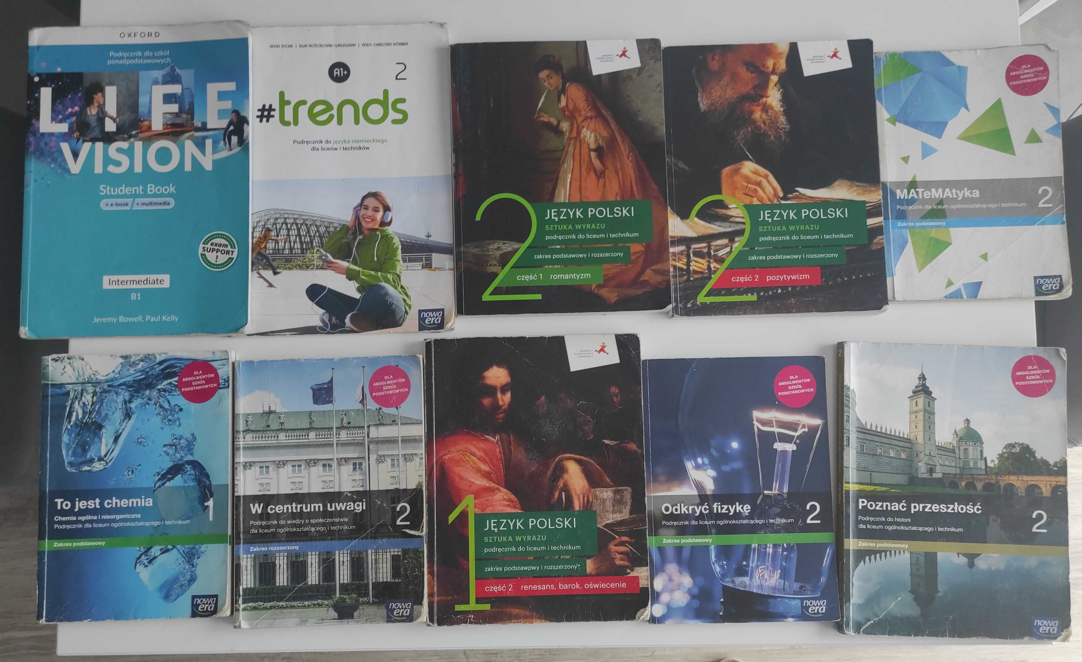 Podręcznik do klasy 1 i 2 liceum i technikum