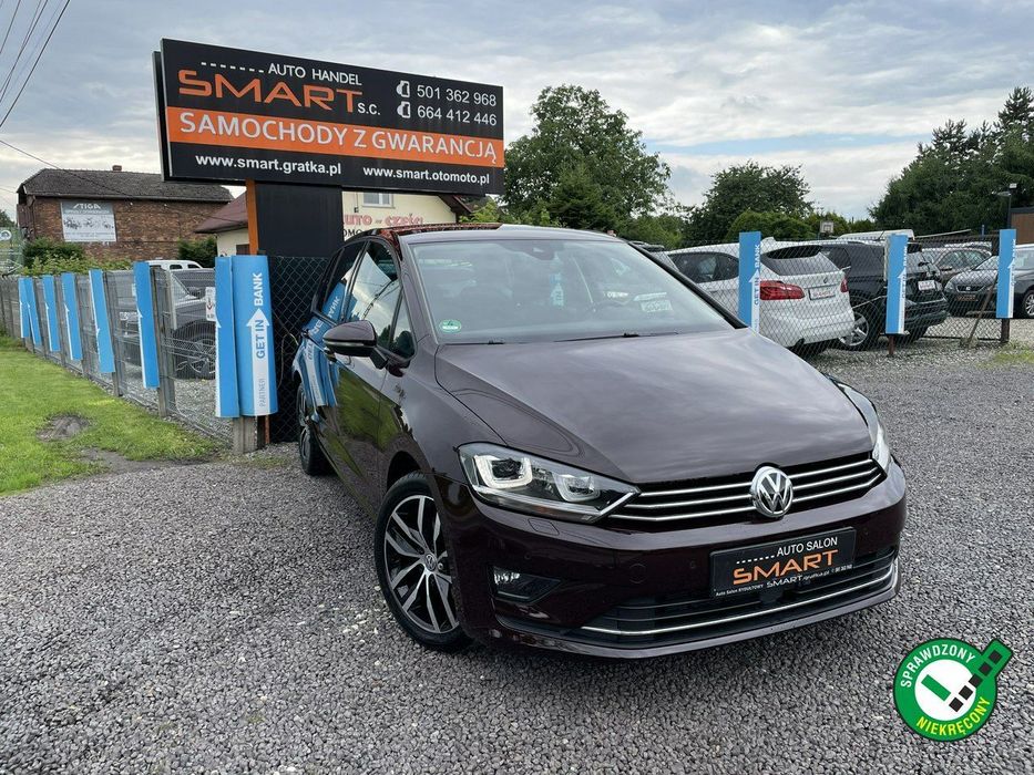 Volkswagen Golf Sportsvan Xenon/ Navi/ SOUND/ Automat/ Aktywny tempomat/ podgrzewane fotele