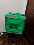 Mochila térmica Uber eats com casaco