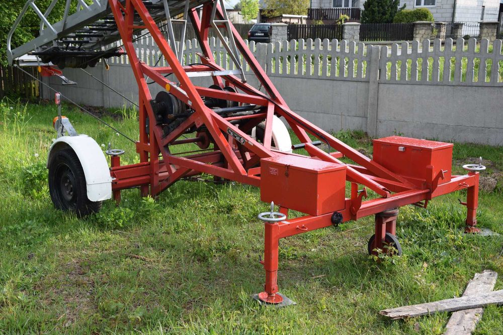 Drabina strażacka 18 metrowa -mobilna