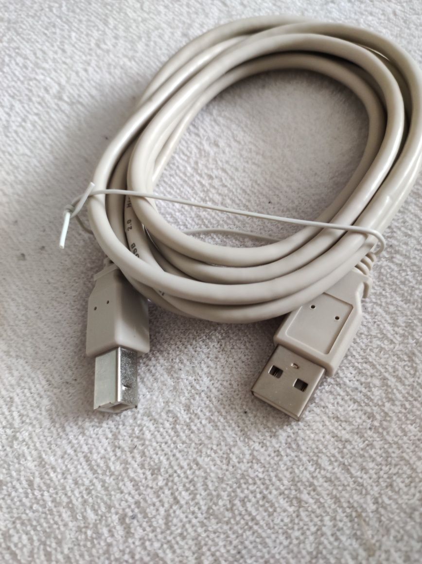 Kabel USB typ A B.  2metry