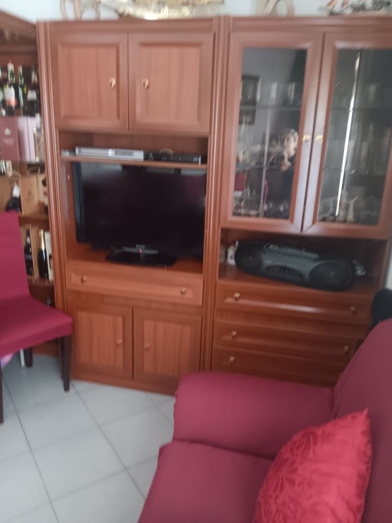 Mobilia de sala com bar de canto