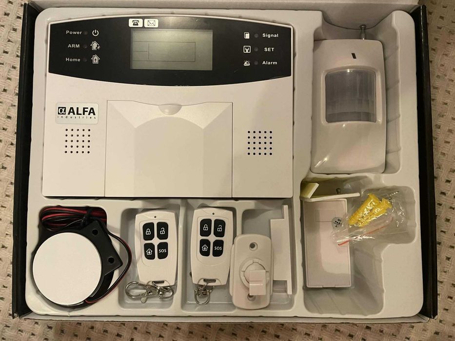 Повний комплект GSM сигналізація ALFA 606c
