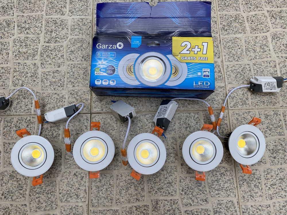 Focos LED 500 lumens