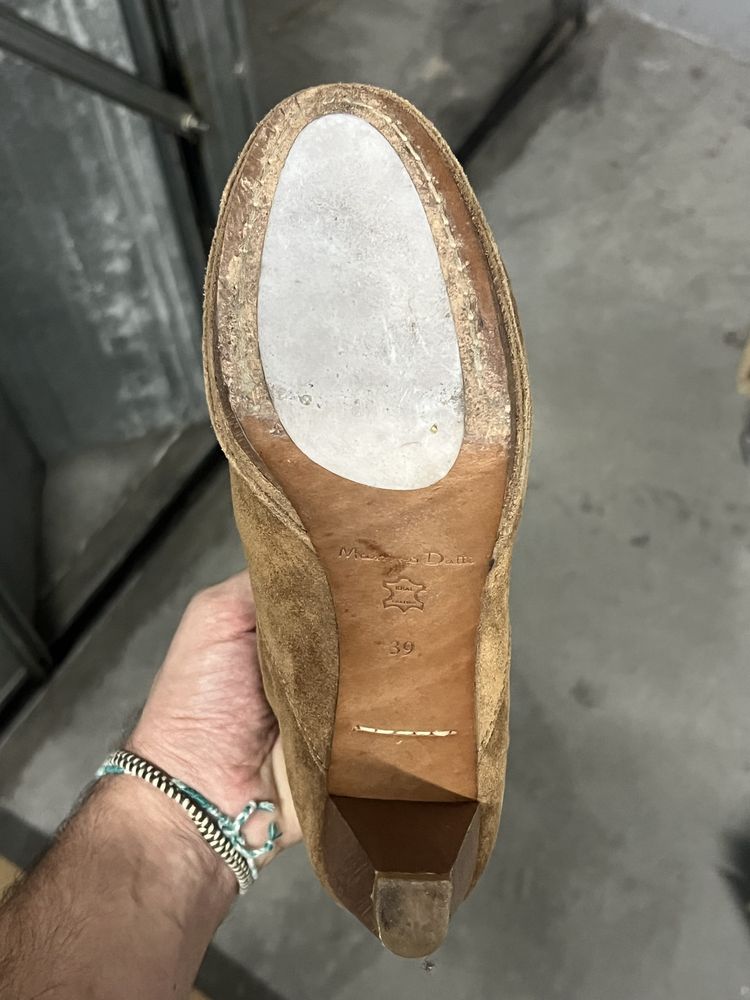 Botins camursa revestidos com pelo