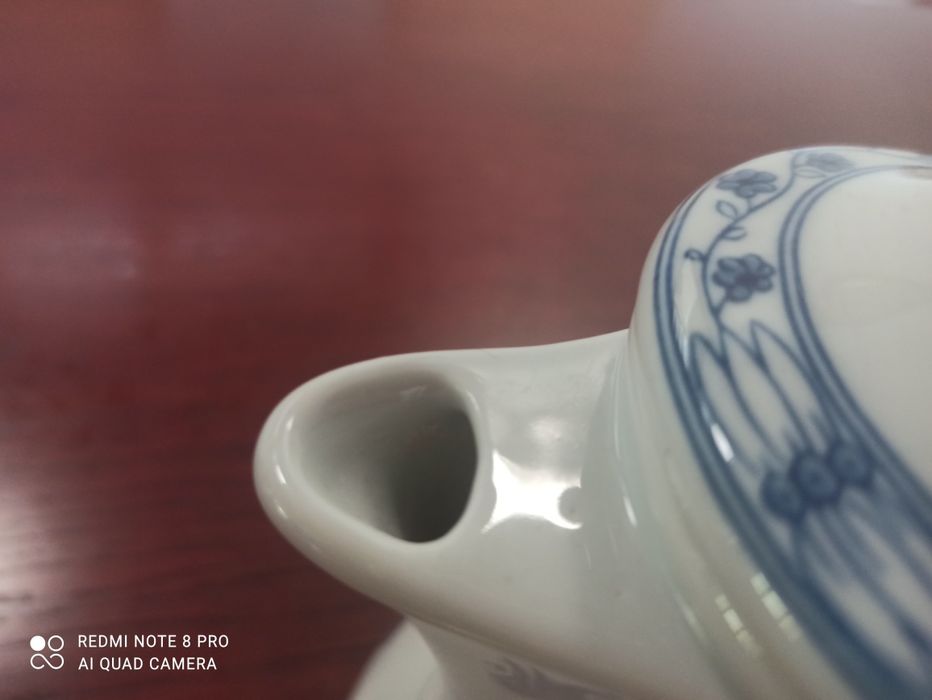 Dzbanek porcelana Wellco wzór cebulowy, kobalt