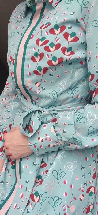 Нова! Сукня плаття з оригінальним принтом S-М