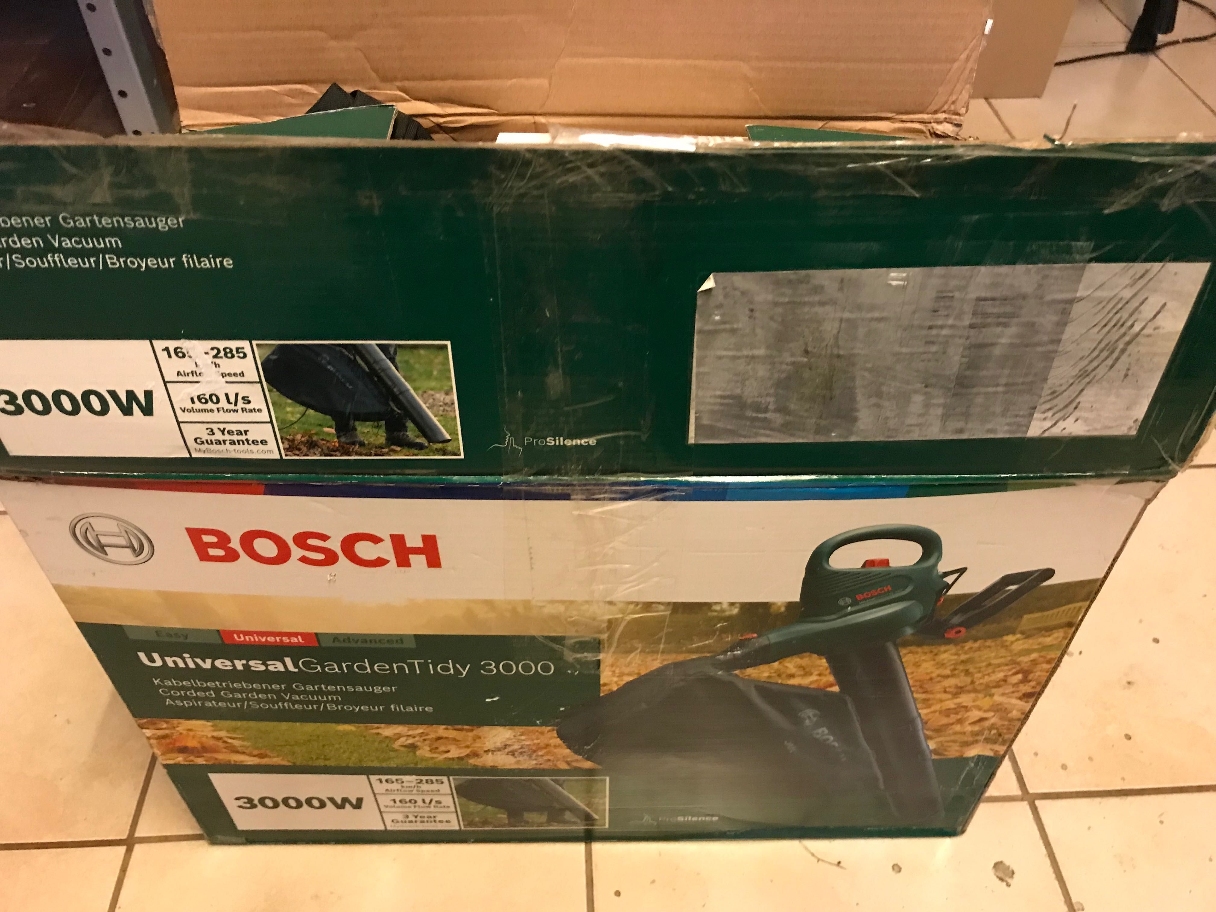 ODkurzacz ogrodowy do liści + Dmuchawa UNIVERSALGARDENTIDY 3000 BOSCH