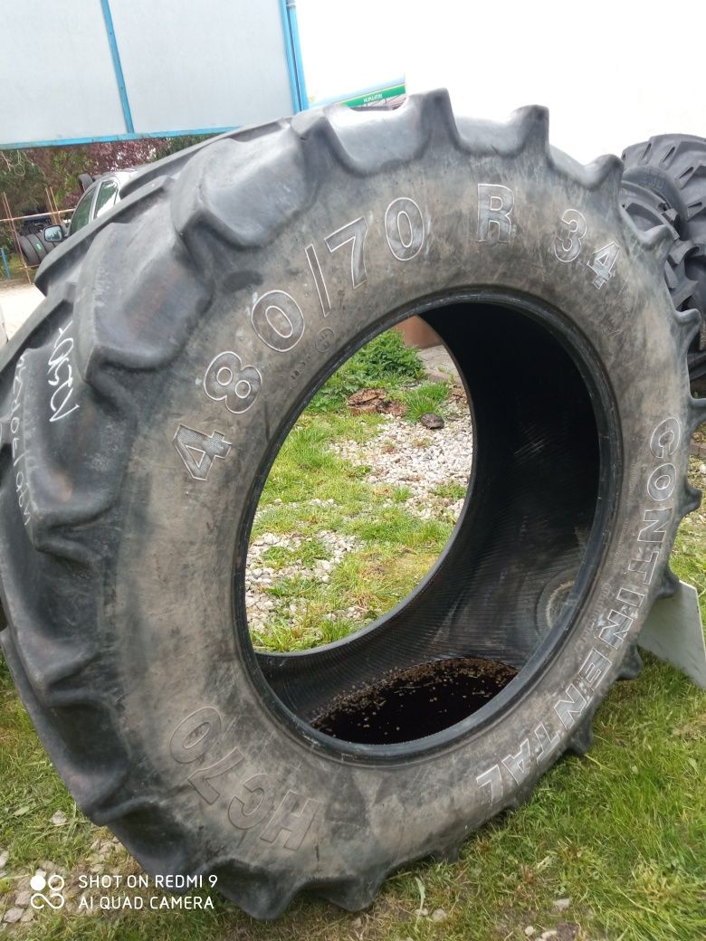 480/70R34 Continental opona rolnicza używana