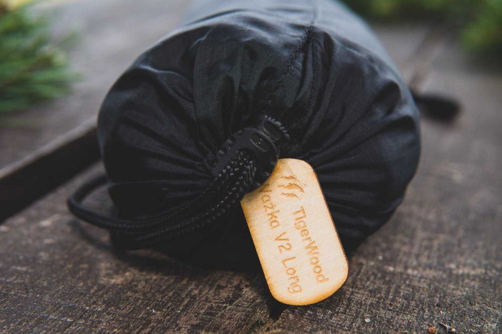 Hamak Ważka V2 Long Black Tigerwood