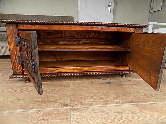 szafka ręcznie rzeźbiona 100x45x50wys
