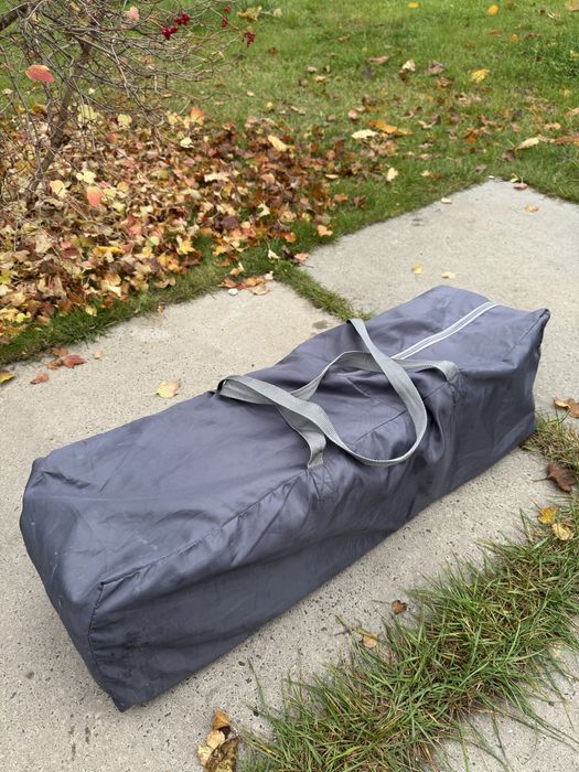 Дитяче ліжечко-манеж Kinderkraft Joy Light Grey.