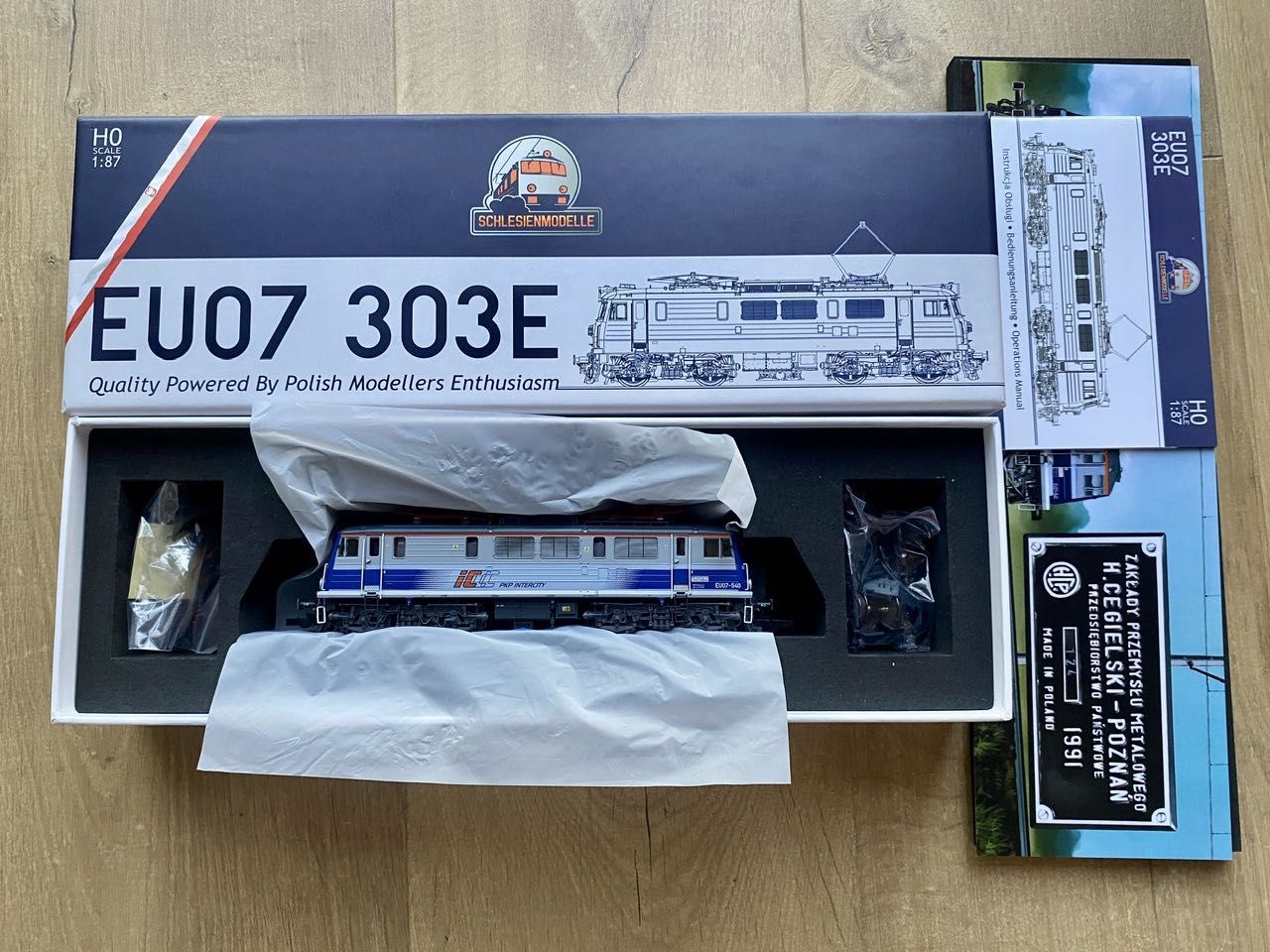 EU07-540 PKP Intercity 1:87 Schlesienmodelle