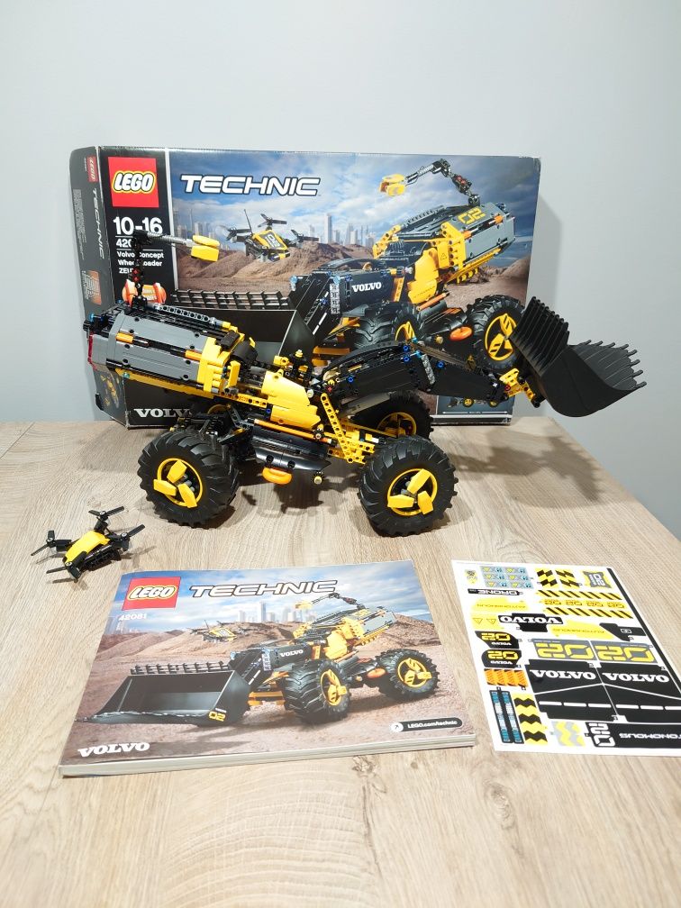 Klocki LEGO Technic 42081 koparka Zeux kompletna