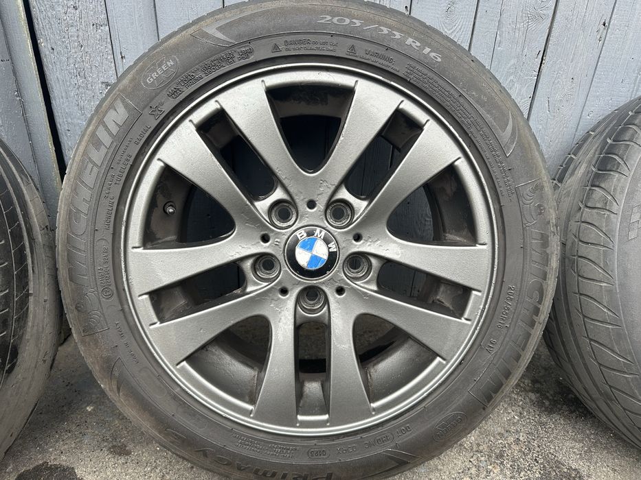 Диски R16 BMW 5*120 + резина Michelin