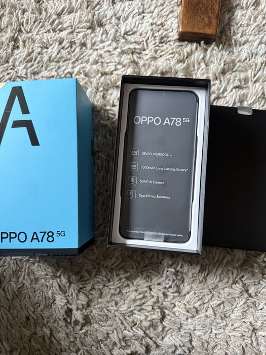 Telefon Oppo A78 5G 4/128 Nowy.