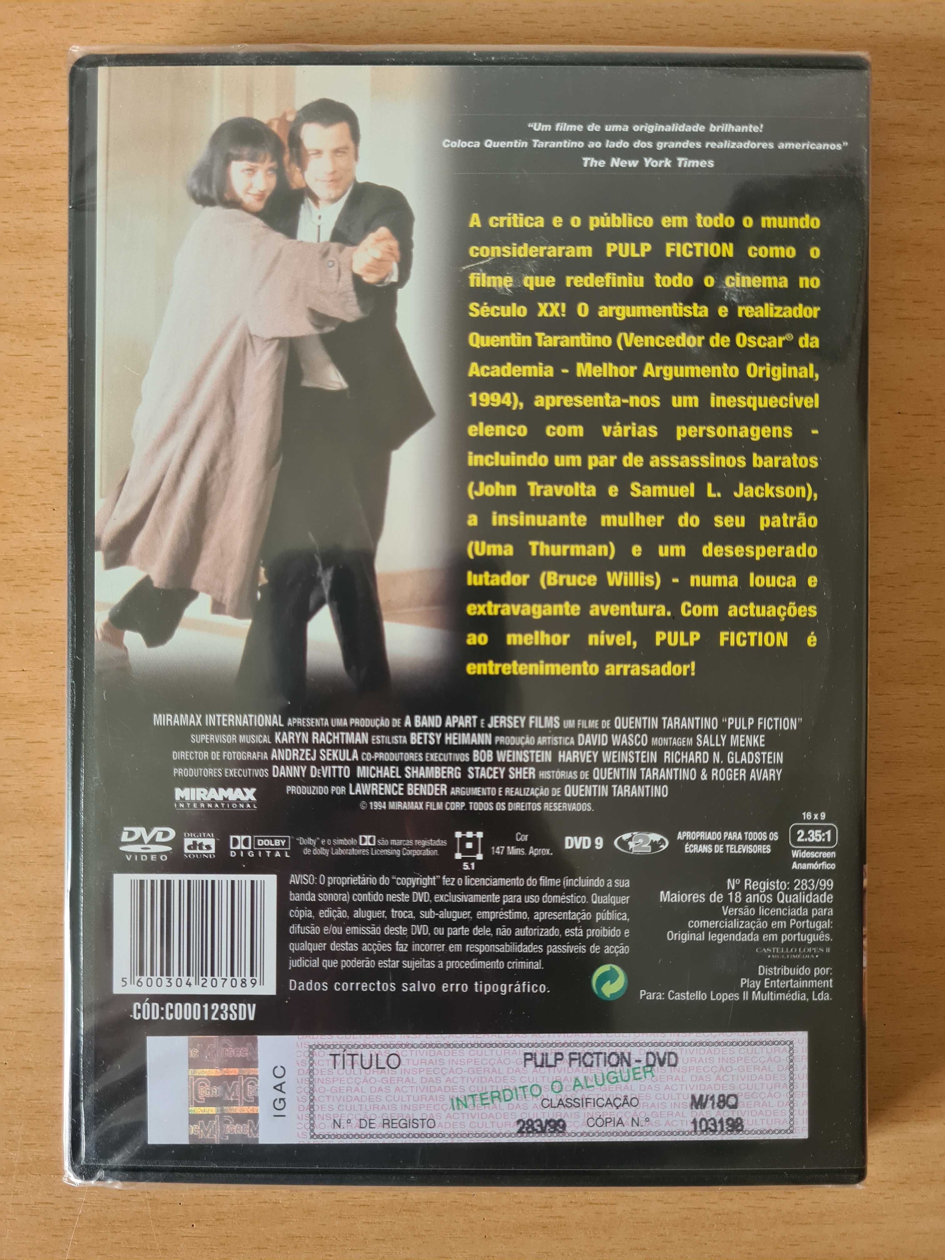Filme "Pulp Ficcion" de Quentin Tarentino