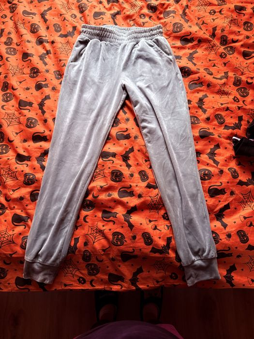 Spodnie dresowe welurowe Pepco rozmiar S