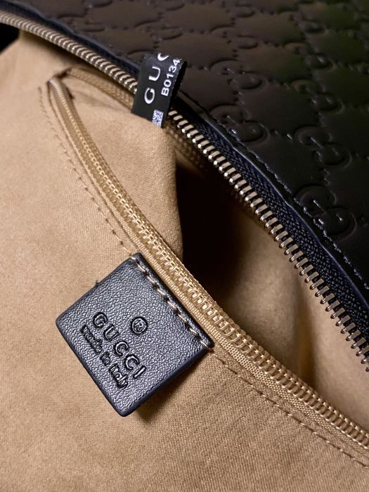 GUCCI Guccissima Masenger Bag Black