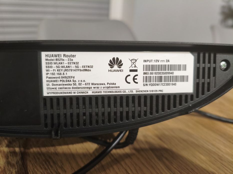 Huawei Router B525s-23a