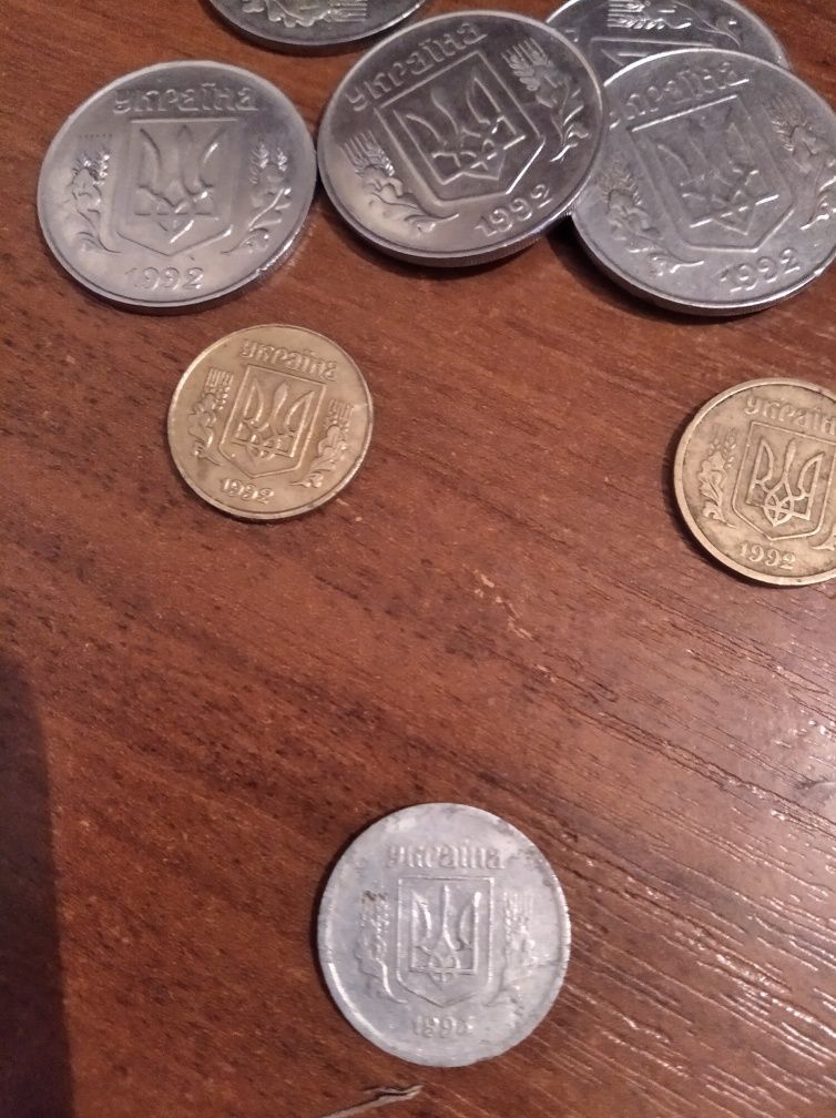 2 копейки 1993 монети  копійка