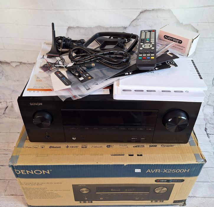 7.2 Denon AVR-X2500 WiFi BT HEOS Alexa  Atmos Vision HDR Spotify