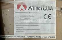 Drzwi wnękowe/Kabina prysznicowa ATRIUM FERRARA UP2120B